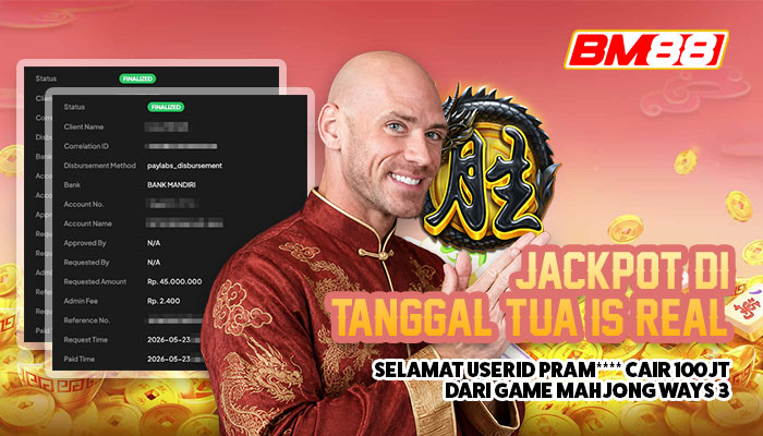 JACKPOT DI TANGGAL TUA ITU REAL! PRAM**** BUKTIN MAHJONG WAYS 3 MASIH PUNYA KEJUTAN